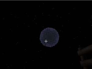 空に浮かぶ謎の星を調査(第8話)：Minecraft_挿絵5