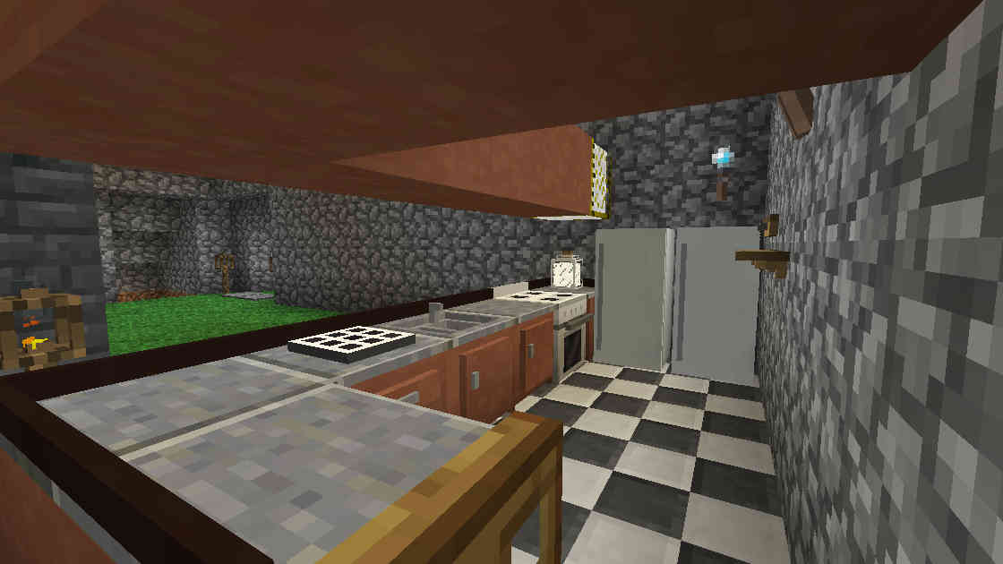 全自動お料理機能を備えたシステムキッチン Minecraft Sevtech Ages 69 ぽっぽブログ