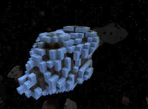 Ilmenite Oreを求め小惑星掘削：Minecraft SevTech Ages#105_挿絵16