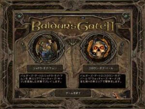 キャラクター作成：Baldur's Gate 2#2_挿絵1