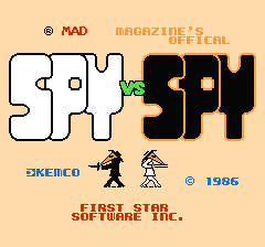 スパイvsスパイのプレイ日記1：レトロゲーム(ファミコン)_挿絵1