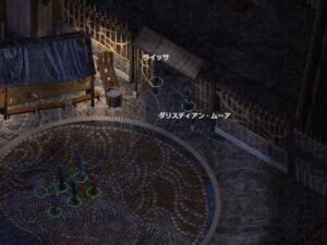 皮剥ぎ犯と皮無し男:Baldur's Gate 2#209_挿絵1