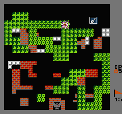 バトルシティのプレイ日記4:レトロゲーム(ファミコン)_挿絵5
