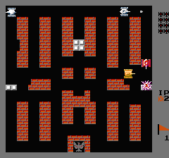 バトルシティのプレイ日記2：レトロゲーム(ファミコン)_挿絵3