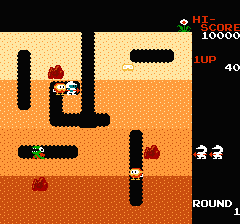 ディグダグのプレイ日記1:レトロゲーム(ファミコン)_挿絵4
