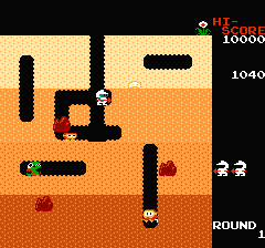 ディグダグのプレイ日記1:レトロゲーム(ファミコン)_挿絵5