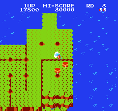 ディグダグ2のプレイ日記1:レトロゲーム(ファミコン)_挿絵17