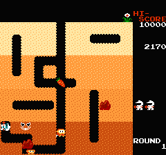 ディグダグのプレイ日記1:レトロゲーム(ファミコン)_挿絵6