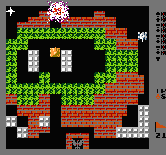 バトルシティのプレイ日記5：レトロゲーム(ファミコン)_挿絵2