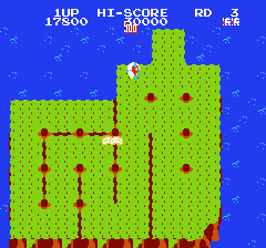 ディグダグ2のプレイ日記1:レトロゲーム(ファミコン)_挿絵16