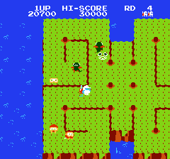 ディグダグ2のプレイ日記1:レトロゲーム(ファミコン)_挿絵20