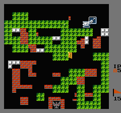 バトルシティのプレイ日記4:レトロゲーム(ファミコン)_挿絵4