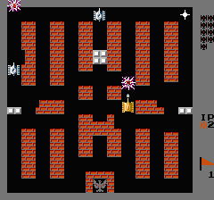 バトルシティのプレイ日記2：レトロゲーム(ファミコン)_挿絵2