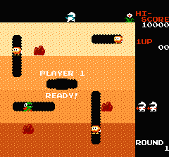ディグダグのプレイ日記1:レトロゲーム(ファミコン)_挿絵2