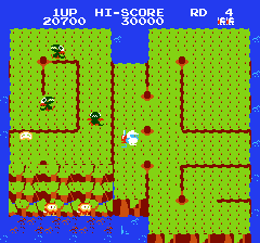 ディグダグ2のプレイ日記1:レトロゲーム(ファミコン)_挿絵21