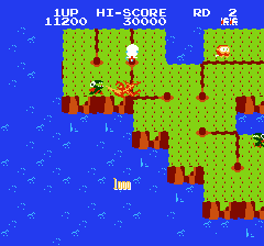 ディグダグ2のプレイ日記1:レトロゲーム(ファミコン)_挿絵8