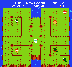 ディグダグ2のプレイ日記1:レトロゲーム(ファミコン)_挿絵19