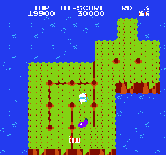 ディグダグ2のプレイ日記1:レトロゲーム(ファミコン)_挿絵18