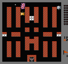 バトルシティのプレイ日記1：レトロゲーム(ファミコン)_挿絵5