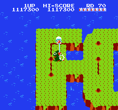 ディグダグ2のプレイ日記6：レトロゲーム(ファミコン)_挿絵48