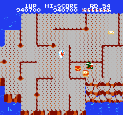 ディグダグ2のプレイ日記5：レトロゲーム(ファミコン)_挿絵20