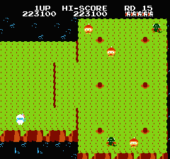 ディグダグ2のプレイ日記2:レトロゲーム(ファミコン)_挿絵44