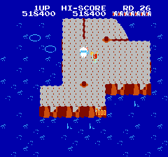 ディグダグ2のプレイ日記3：レトロゲーム(ファミコン)_挿絵35