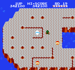 ディグダグ2のプレイ日記3：レトロゲーム(ファミコン)_挿絵1