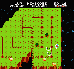 ディグダグ2のプレイ日記2:レトロゲーム(ファミコン)_挿絵50