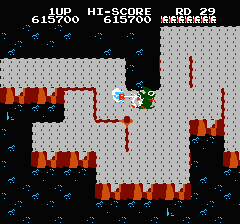 ディグダグ2のプレイ日記3：レトロゲーム(ファミコン)_挿絵51