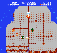 ディグダグ2のプレイ日記3：レトロゲーム(ファミコン)_挿絵11