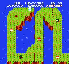 ディグダグ2のプレイ日記6：レトロゲーム(ファミコン)_挿絵23