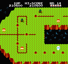 ディグダグ2のプレイ日記2:レトロゲーム(ファミコン)_挿絵38