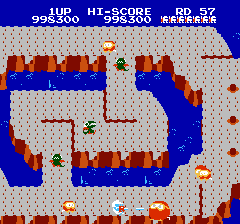 ディグダグ2のプレイ日記5：レトロゲーム(ファミコン)_挿絵34