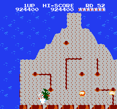 ディグダグ2のプレイ日記5：レトロゲーム(ファミコン)_挿絵8