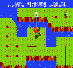 ディグダグ2のプレイ日記6：レトロゲーム(ファミコン)_挿絵55