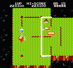 ディグダグ2のプレイ日記2:レトロゲーム(ファミコン)_挿絵45