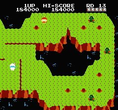 ディグダグ2のプレイ日記2:レトロゲーム(ファミコン)_挿絵33