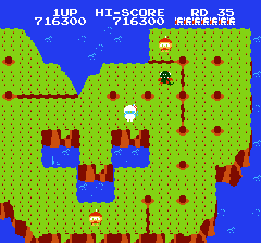 ディグダグ2のプレイ日記4:レトロゲーム(ファミコン)_挿絵7