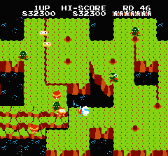 ディグダグ2のプレイ日記4:レトロゲーム(ファミコン)_挿絵62