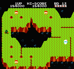 ディグダグ2のプレイ日記2:レトロゲーム(ファミコン)_挿絵32