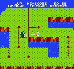 ディグダグ2のプレイ日記6：レトロゲーム(ファミコン)_挿絵39