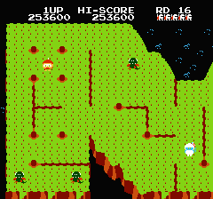 ディグダグ2のプレイ日記2:レトロゲーム(ファミコン)_挿絵48