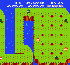 ディグダグ2のプレイ日記6：レトロゲーム(ファミコン)_挿絵24