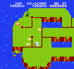 ディグダグ2のプレイ日記4:レトロゲーム(ファミコン)_挿絵21