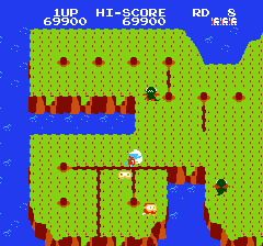 ディグダグ2のプレイ日記2:レトロゲーム(ファミコン)_挿絵7