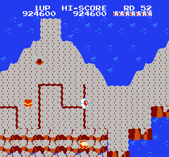 ディグダグ2のプレイ日記5：レトロゲーム(ファミコン)_挿絵9