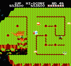 ディグダグ2のプレイ日記4:レトロゲーム(ファミコン)_挿絵69