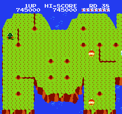 ディグダグ2のプレイ日記4:レトロゲーム(ファミコン)_挿絵23