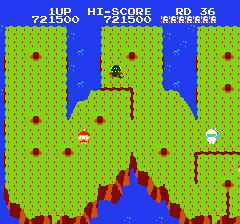 ディグダグ2のプレイ日記4:レトロゲーム(ファミコン)_挿絵11